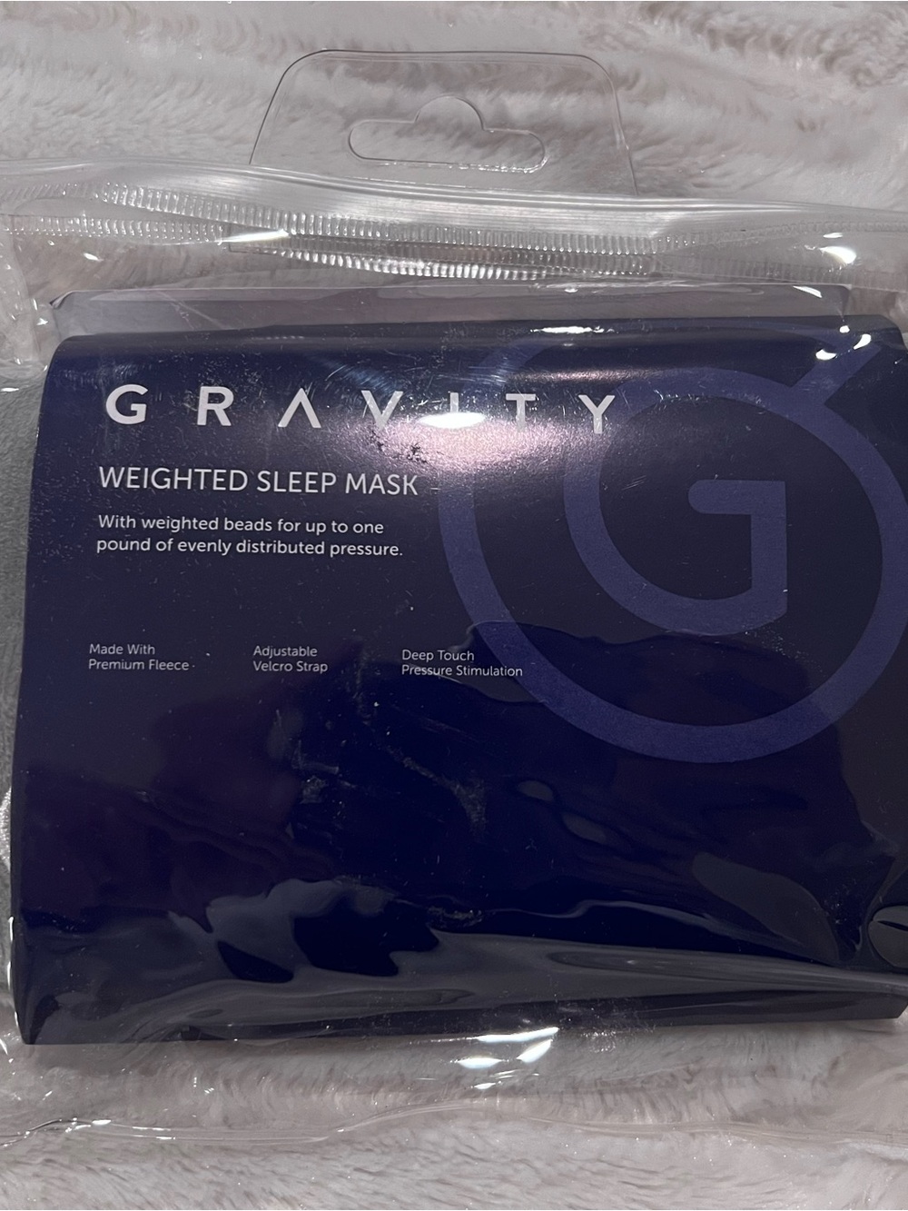 Weighted Sleep Mask - gray